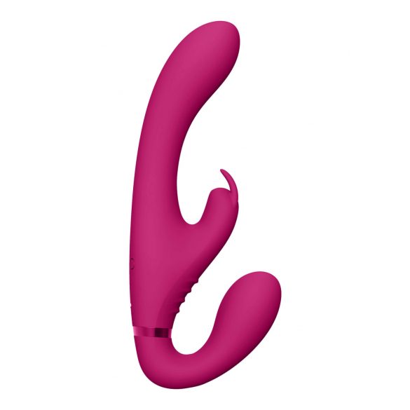 Vive Suki - Rechargeable Strapless Strap-On Vibrator (Pink) 