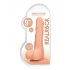 RealRock Dildo 9 - Lifelike with Balls, 9 inches - Natural 