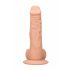 RealRock Dong 10 - Realistic Dildo with Testicles (10") - Natural 