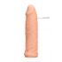 RealRock 6 Penis Sleeve - 17cm - Natural 