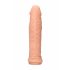 RealRock 6 Penis Sleeve - 17cm - Natural 