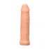 RealRock 6 Penis Sleeve - 17cm - Natural 