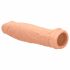 RealRock 6 Penis Sleeve - 17cm - Natural 