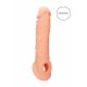 RealRock Penis Sleeve 8-inch - Natural 