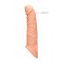 RealRock Penis Sleeve 8-inch - Natural 