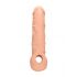 RealRock Penis Sleeve 8-inch - Natural 