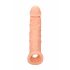 RealRock Penis Sleeve 8-inch - Natural 