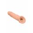 RealRock Penis Sleeve 8-inch - Natural 