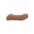 RealRock Penis Sleeve 9 - Dark Natural (21.5cm) 