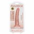 RealRock Slim - Suction Cup Realistic Dildo - 15.5cm (Natural) 