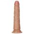 RealRock Slim - 15.5cm Realistic Dildo with Suction Cup (Dark Natural) 