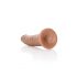 RealRock Slim - 15.5cm Realistic Dildo with Suction Cup (Dark Natural) 