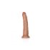 RealRock Slim - 15.5cm Realistic Dildo with Suction Cup (Dark Natural) 