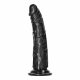 RealRock Slim - Realistic Dildo with Suction Cup - 6.1 Inches (Black) 