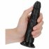 RealRock Slim - Realistic Dildo with Suction Cup - 6.1 Inches (Black) 