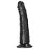 RealRock Slim - Realistic Dildo with Suction Cup - 6.1 Inches (Black) 