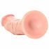 RealRock - Suction Cup Realistic Dildo - 15.5cm (Natural) 