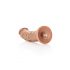 RealRock Suction Cup Realistic Dildo - 6.1 Inch (Dark Natural) 