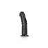 RealRock Suction Cup Realistic Dildo - 6.1 Inches (Black) 