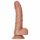 RealRock Suction Cup Dildo - 6.1" (Dark Natural) 