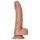 RealRock Suction Cup Dildo - 6.1" (Dark Natural) 