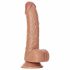 RealRock Suction Cup Dildo - 6.1" (Dark Natural) 