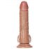 RealRock Suction Cup Dildo - 6.1" (Dark Natural) 