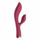 Raytech Rose - Rechargeable, Waterproof Clitoral Vibrator (Red) 