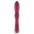 Raytech Rose - Rechargeable, Waterproof Clitoral Vibrator (Red) 