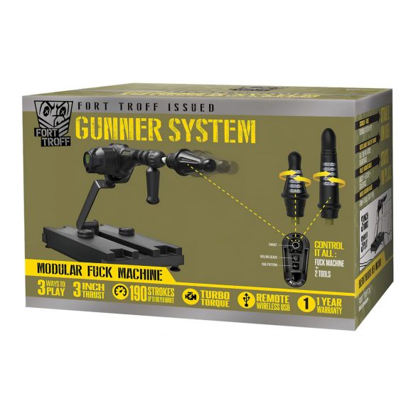 Doc Johnson Gunner System - Intimate Machine (Black)