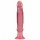 Crystal Jellies - Beginner's Pink Base Anal Dildo