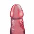 Crystal Jellies - Beginner Anal Dildo with Suction Cup (Pink) 