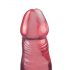 Crystal Jellies - Beginner's Pink Base Anal Dildo