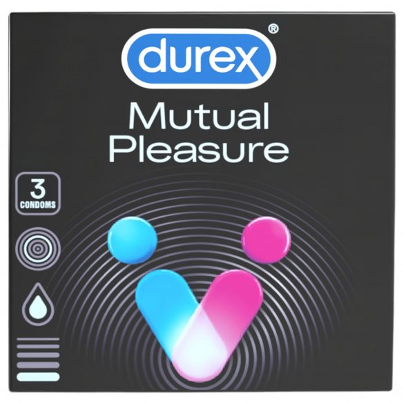 Durex Mutual Pleasure - condoms (3 pack)