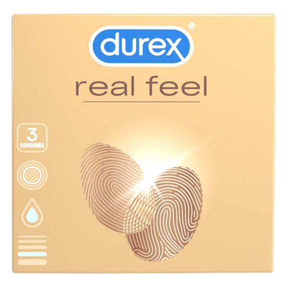 Durex Real Feel - Latex-Free Condoms (3pk) 