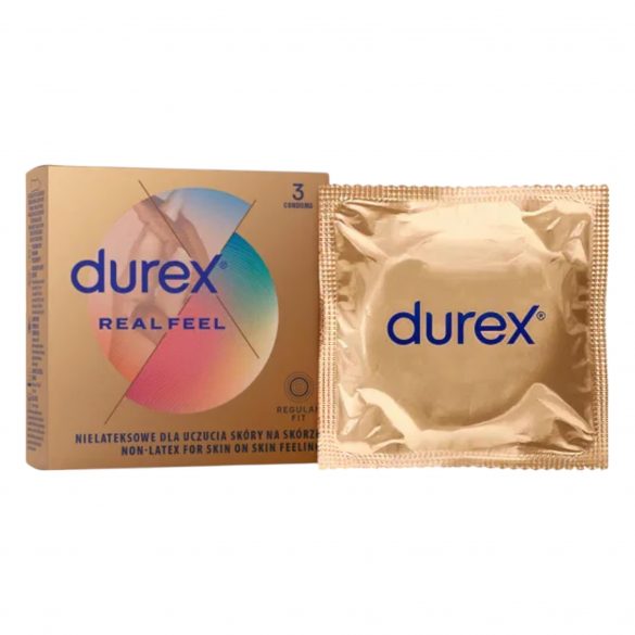 Durex Real Feel - Latex-Free Condoms (3pk) 