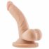 Dr. Skin 4 - Suction Cup Realistic Dildo - Natural (12cm) 