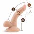 Dr. Skin 4 - Suction Cup Realistic Dildo - Natural (12cm) 