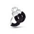 Temptasia Cuffs - Plush Handcuffs (Black) 