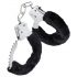 Temptasia Cuffs - Plush Handcuffs (Black) 