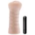 M for Men Ashley - Vibrating Masturbator (Natural)