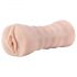 M for Men Ashley - Vibrating Masturbator (Natural)