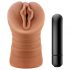 M For Men Sofia - Vibrating Masturbator (Natural) 