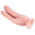 Dr. Skin 8 - Suction Cup Double Dildo (Natural)