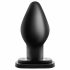 Anal Adventures XL - Extra Large Anal Dildo (Black) 