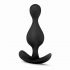 Anal Adventures Platinum Wave Plug - Anal Dildo (Black) 