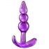 B Yours - ribbed anal plug (purple)