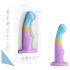 Avant Heart of Gold - Suction Cup Dildo (Colorful) 