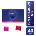 Durex Fun Explosion - Discreet Condom Pack (40 pcs)