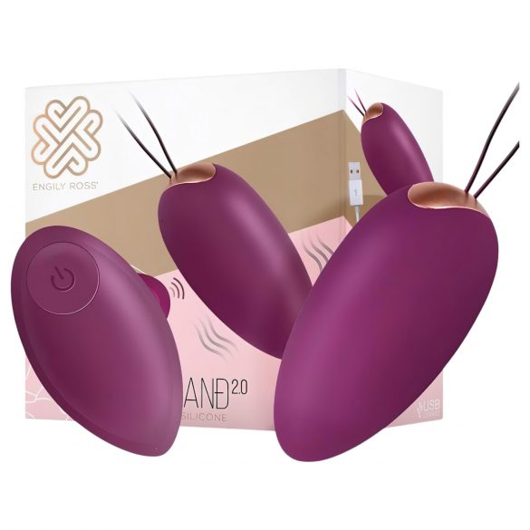 Engily Ross Garland - Wireless Vibrating Egg (Purple) 